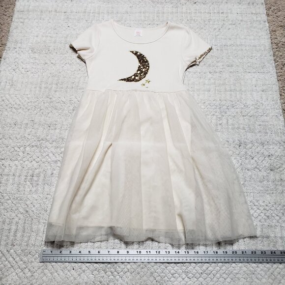 Wonder Nation Girls Moon Tutu Dress L 10-12 - Picture 4 of 11